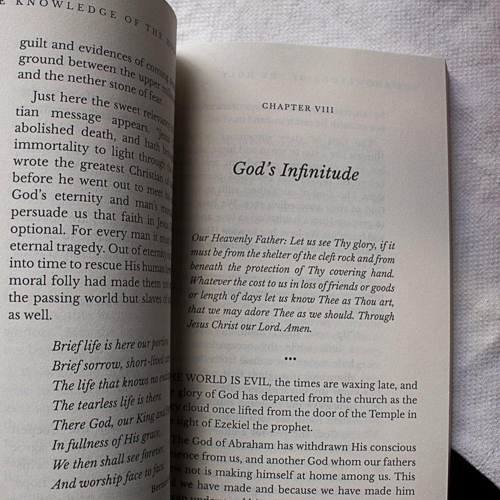 Knowledge of the Holy - Faith & Flame - Books and Gifts - Sea Harp Press - 9780768463538