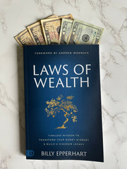 Laws of Wealth Hardcover – October 7, 2025 - Faith & Flame - Books and Gifts - Harrison House - 9781667511993