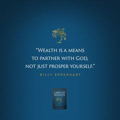 Laws of Wealth Hardcover – October 7, 2025 - Faith & Flame - Books and Gifts - Harrison House - 9781667511993
