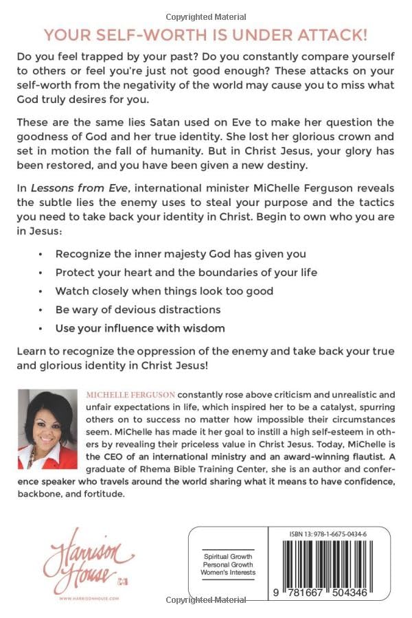 Lessons From Eve Study Guide: A 12-Session Small Group Study For Women - Faith & Flame - Books and Gifts - Harrison House - 9781667504346