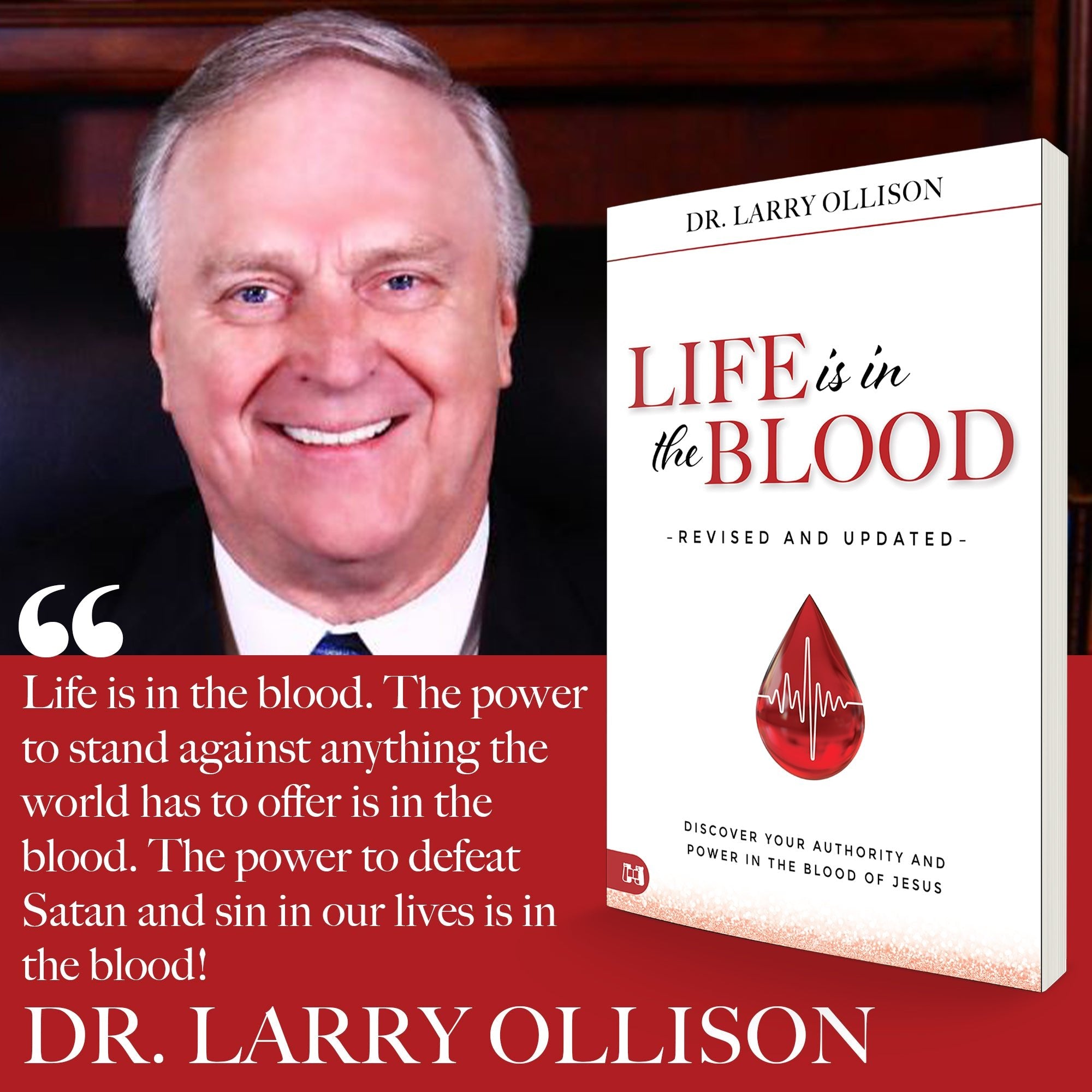Life is in the Blood Revised and Updated - April 2026 - Faith & Flame - Books and Gifts - Harrison House - 9781667513584