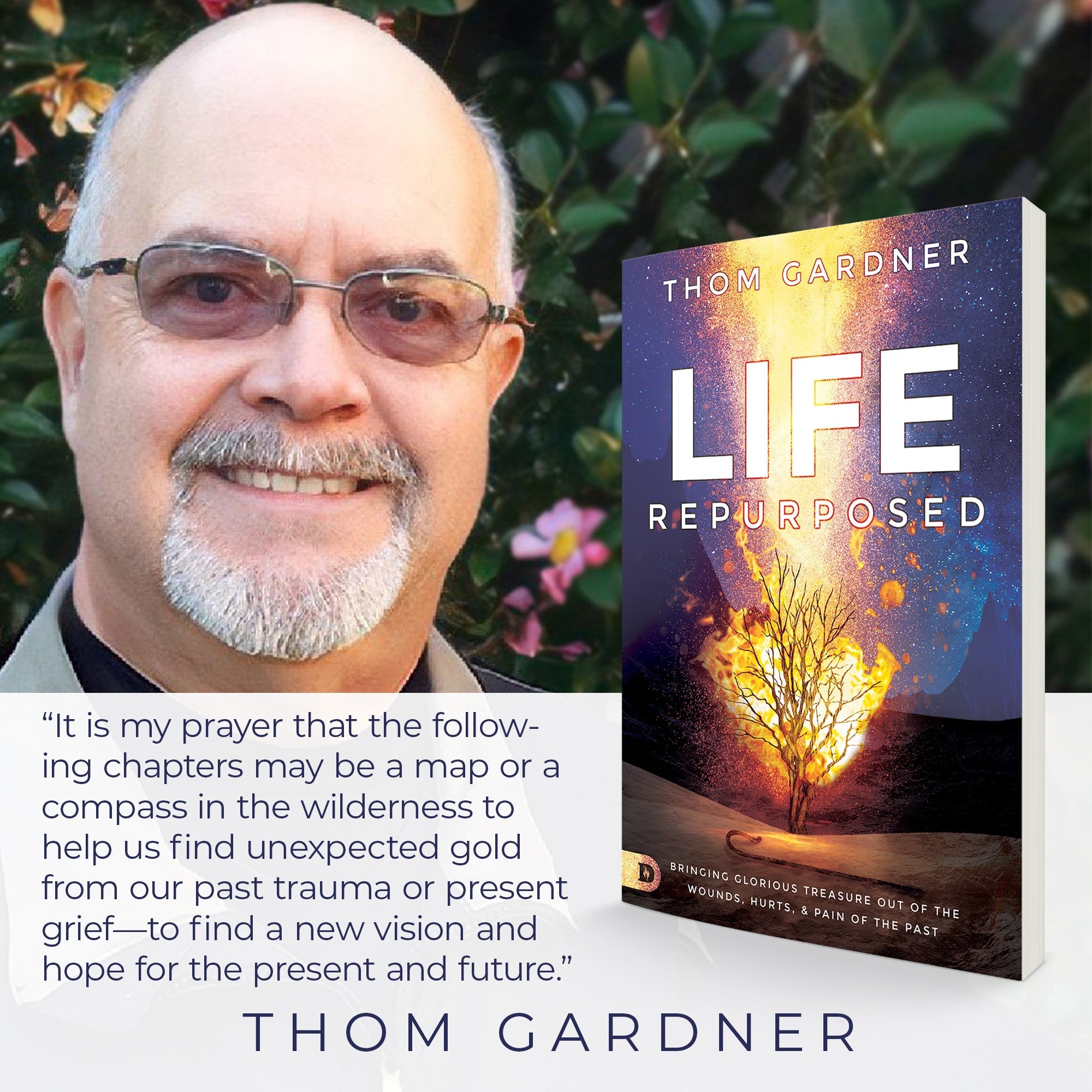 Life Repurposed: Bringing Glorious Treasure out of the Wounds, Hurts, and Pain of the Past Paperback – March 21, 2023 - Faith & Flame - Books and Gifts - Destiny Image - 9780768452273