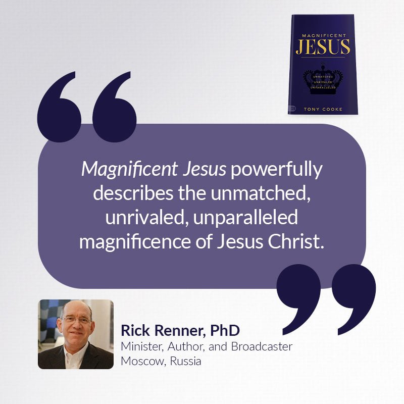 Magnificent Jesus: Unmatched, Unrivaled, Unparalleled Paperback – August 6, 2024 - Faith & Flame - Books and Gifts - Harrison House - 9781667504650