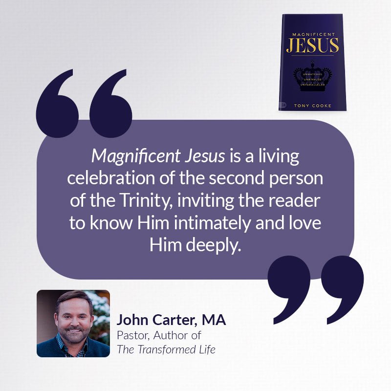 Magnificent Jesus: Unmatched, Unrivaled, Unparalleled Paperback – August 6, 2024 - Faith & Flame - Books and Gifts - Harrison House - 9781667504650