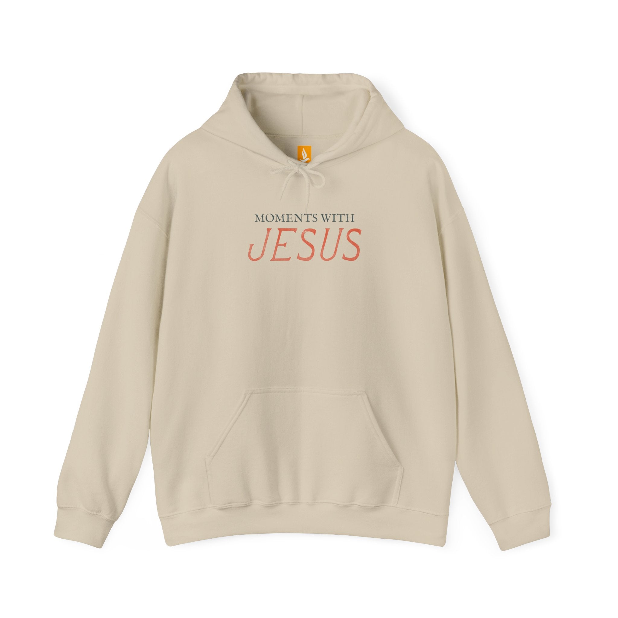 Moments with Jesus Hoodie - Faith & Flame - Books and Gifts - Printify -