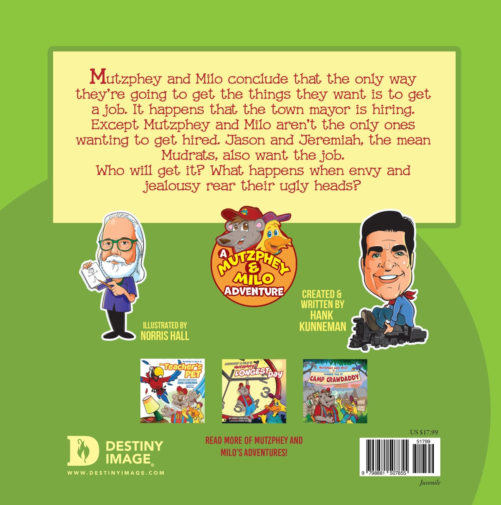 Mutzphey & Milo: Help Wanted – February 3, 2026 - Faith & Flame - Books and Gifts - Destiny Image - 9798881507855