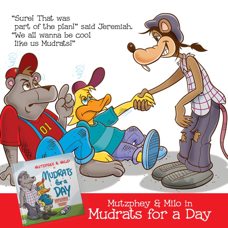Mutzphey & Milo in Mudrats for a Day – April 7, 2026 - Faith & Flame - Books and Gifts - Destiny Image - 9798881507756