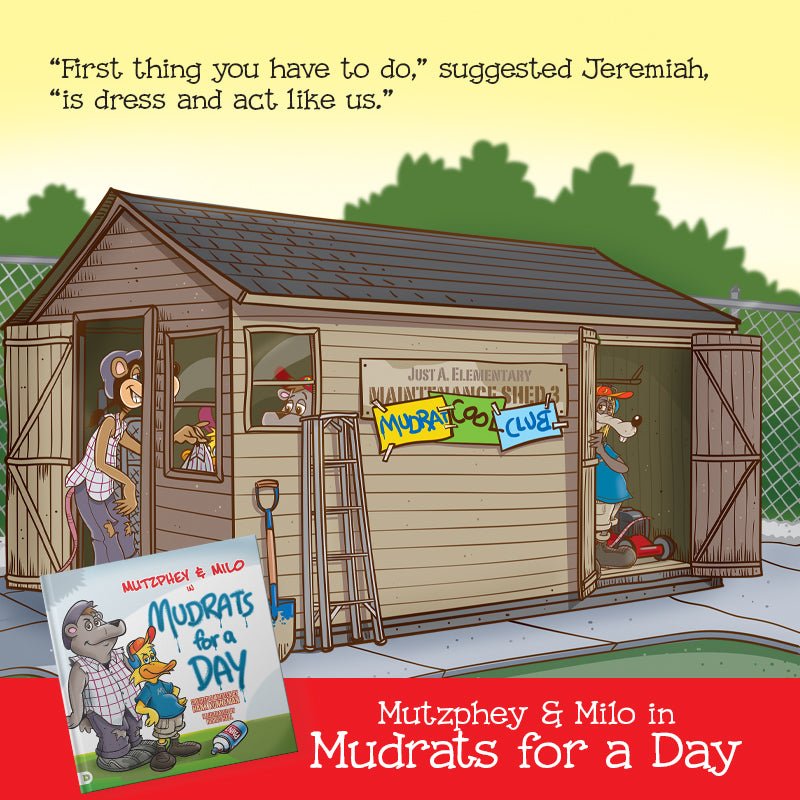 Mutzphey & Milo in Mudrats for a Day – April 7, 2026 - Faith & Flame - Books and Gifts - Destiny Image - 9798881507756