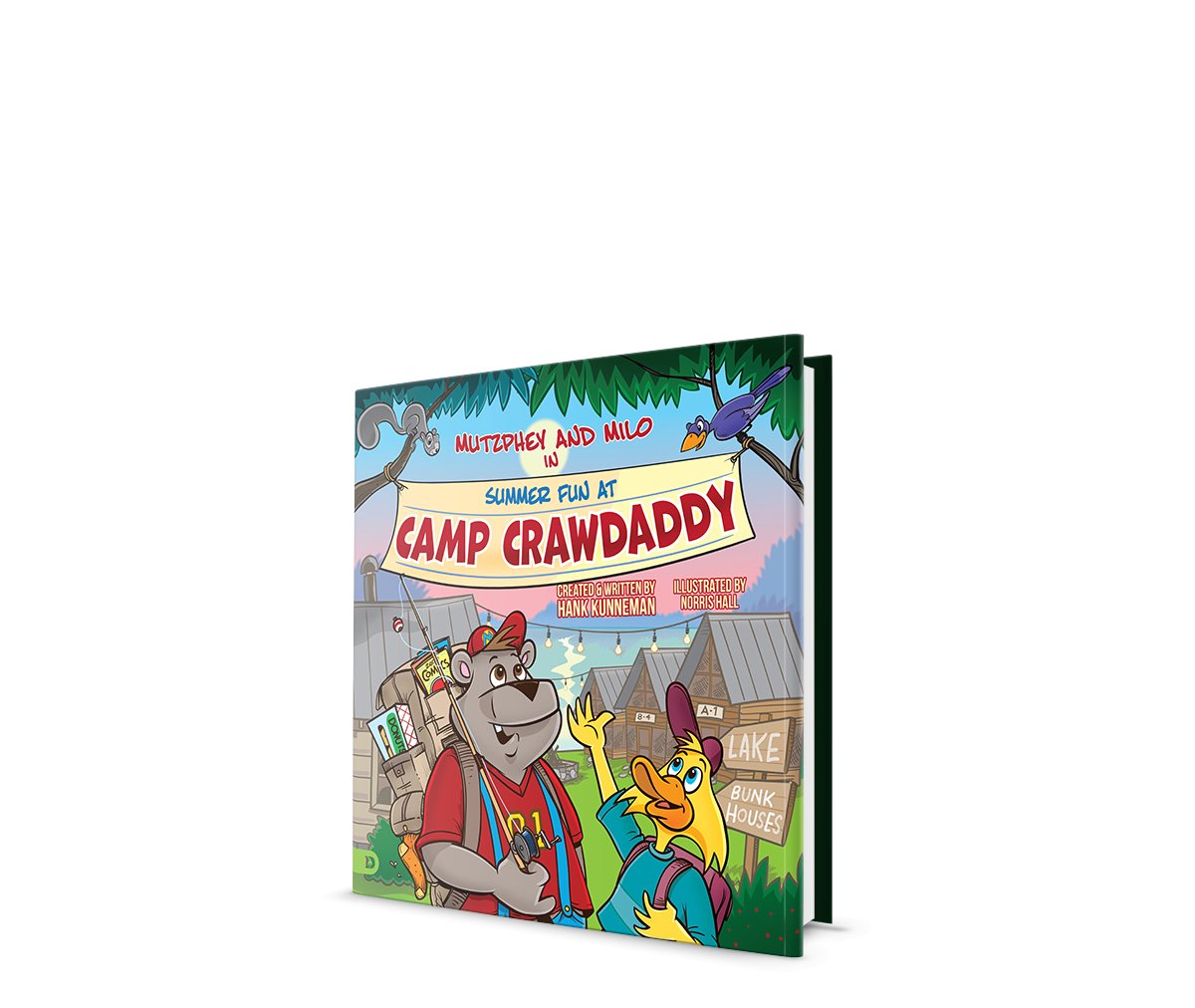 Mutzphey & Milo in Summer Fun at Camp Crawdaddy Hardcover – August 6, 2024 - Faith & Flame - Books and Gifts - Destiny Image - 9780768482720