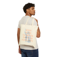 Never Sacrifice Truth Canvas Tote| Secrets to Stewarding God's Voice in a New Era - Faith & Flame - Books and Gifts - Printify - 