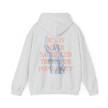 Never Sacrifice Truth Hoodie | Secrets to Stewarding God's Voice in a New Era - Faith & Flame - Books and Gifts - Printify - 