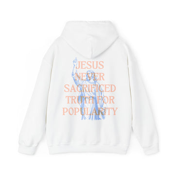 Never Sacrifice Truth Hoodie | Secrets to Stewarding God's Voice in a New Era - Faith & Flame - Books and Gifts - Printify - 