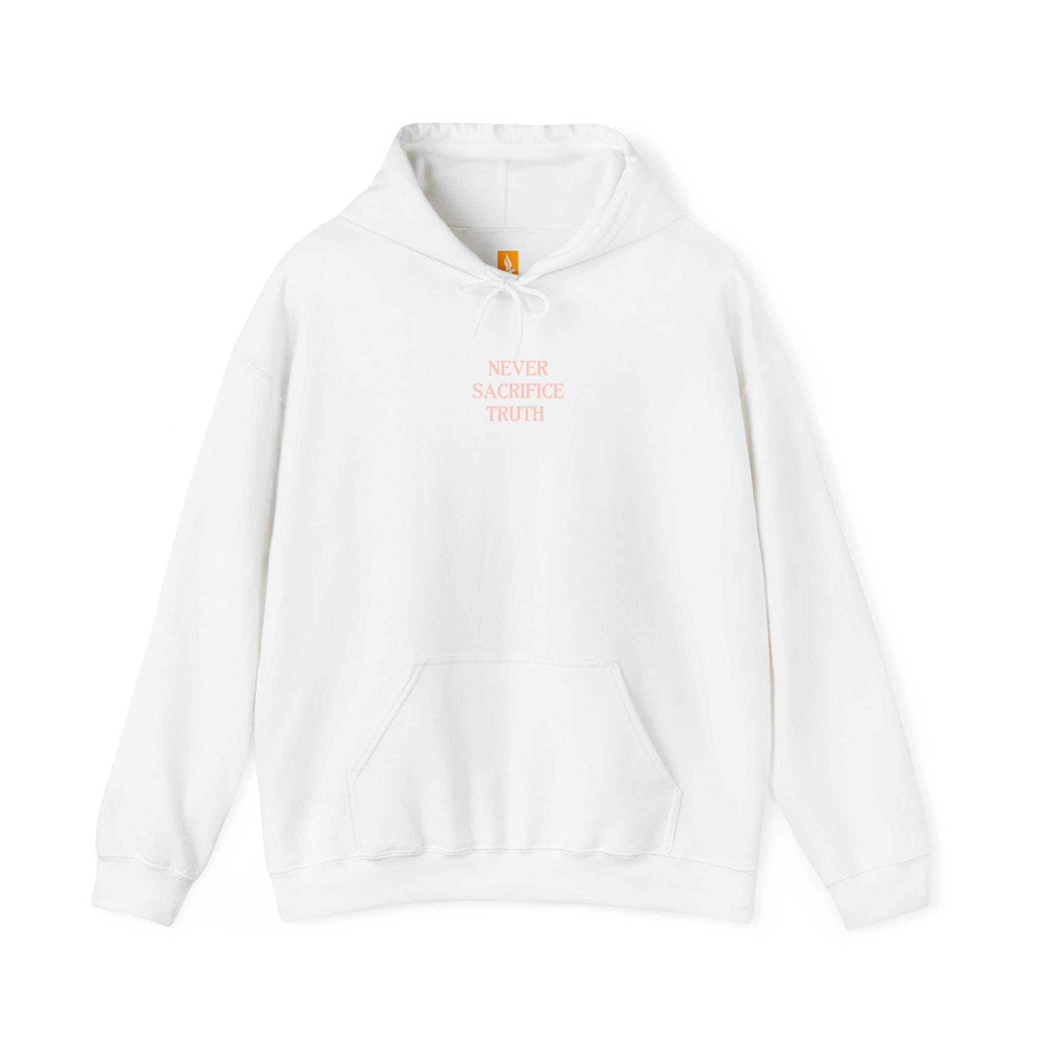 Never Sacrifice Truth Hoodie | Secrets to Stewarding God's Voice in a New Era - Faith & Flame - Books and Gifts - Printify - 