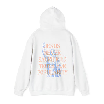 Never Sacrifice Truth Hoodie | Secrets to Stewarding God's Voice in a New Era - Faith & Flame - Books and Gifts - Printify - 
