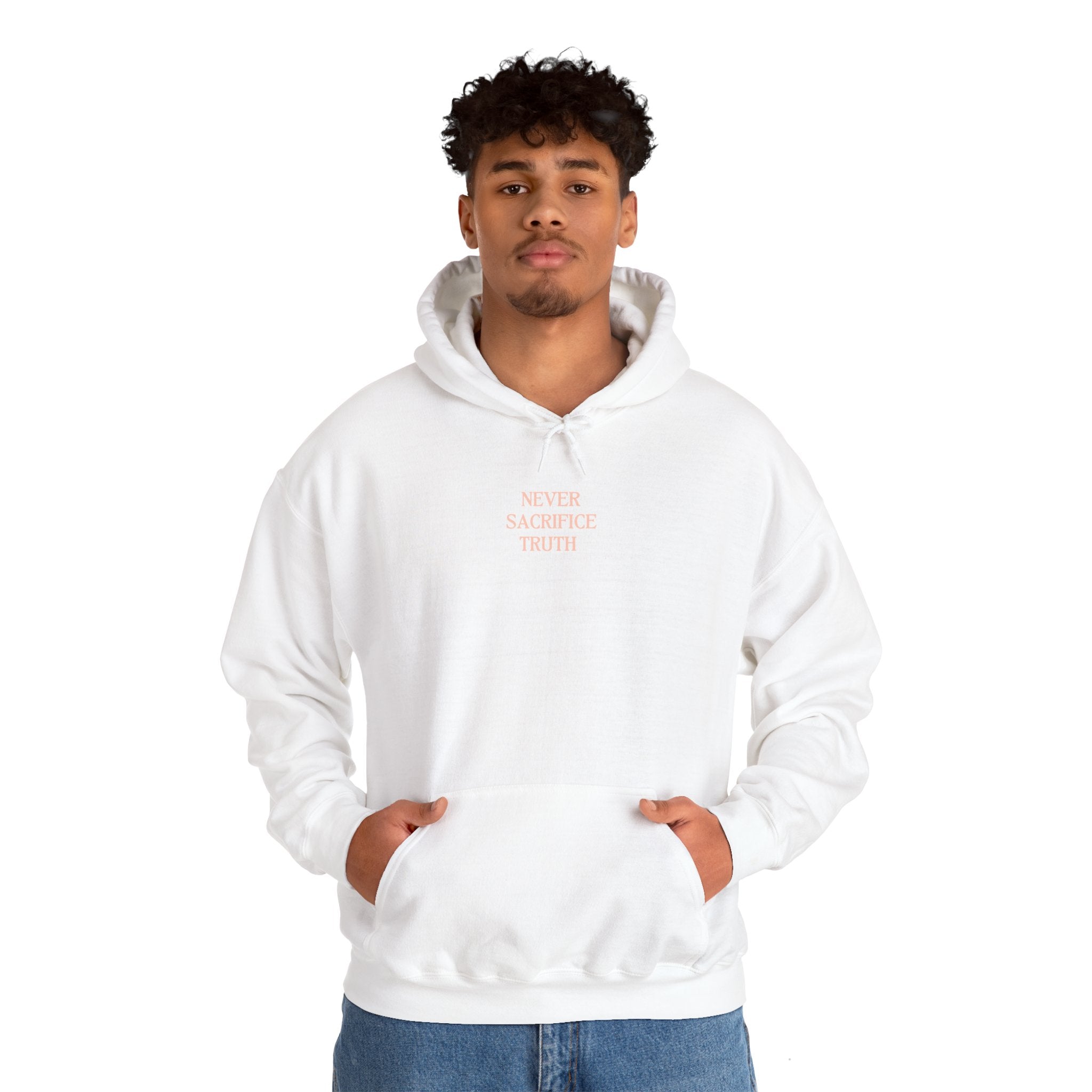 Never Sacrifice Truth Hoodie | Secrets to Stewarding God's Voice in a New Era - Faith & Flame - Books and Gifts - Printify - 
