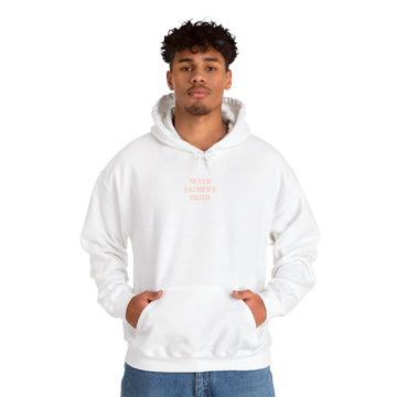 Never Sacrifice Truth Hoodie | Secrets to Stewarding God's Voice in a New Era - Faith & Flame - Books and Gifts - Printify - 