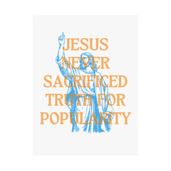 Never Sacrifice Truth Matte Posters | Secrets to Stewarding God's Voice in a New Era - Faith & Flame - Books and Gifts - Printify - 
