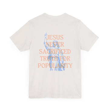 Never Sacrifice Truth T-shirt F&B | Secrets to Stewarding God's Voice in a New Era - Faith & Flame - Books and Gifts - Printify - 