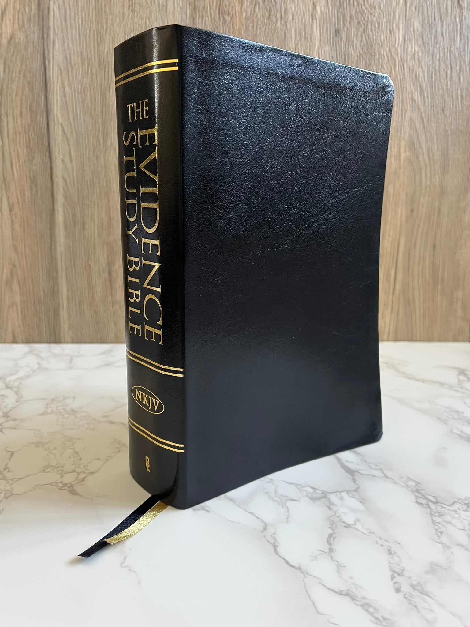 NKJV Evidence Study Bible Black Recycled Cowhide Leather Bible In A nkjv-evidence-study-bible-black-recycled-cowhide-leather-bible-in-a