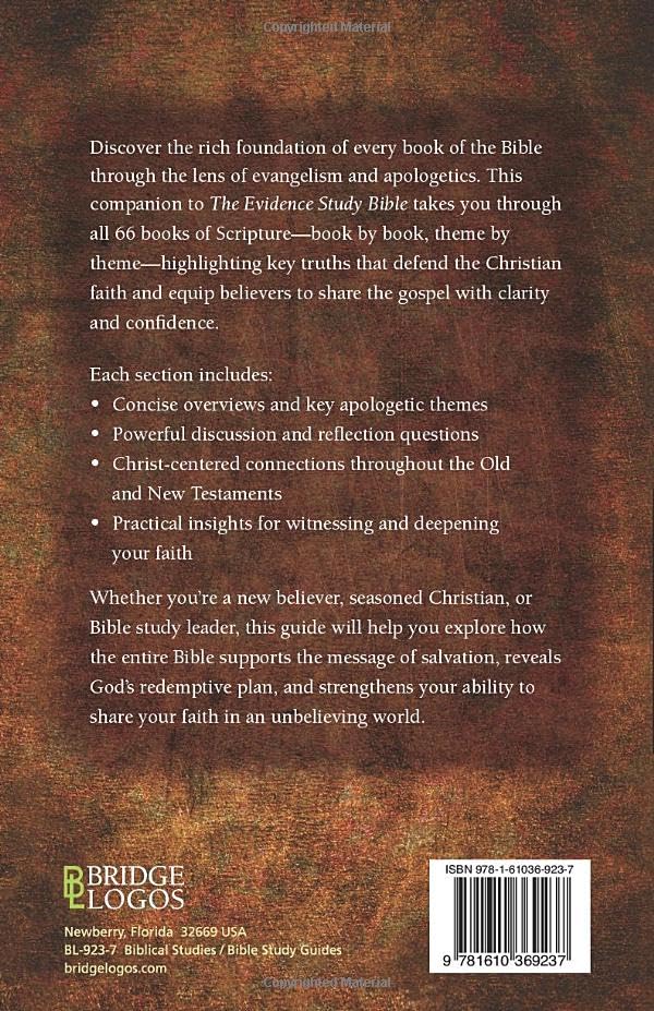 NKJV The Evidence Study Bible Companion Guide - November 2025 - Faith & Flame - Books and Gifts - Bridge Logos - 9781610369237