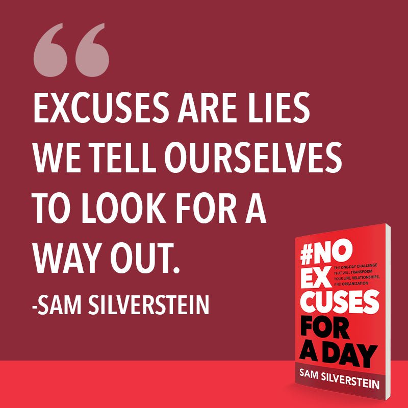 No Excuses for a Day: The One - Day Challenge That Will Transform Your Life, Relationships, and Organizations – April 15, 2026 - Faith & Flame - Books and Gifts - Sound Wisdom - 9781640957299