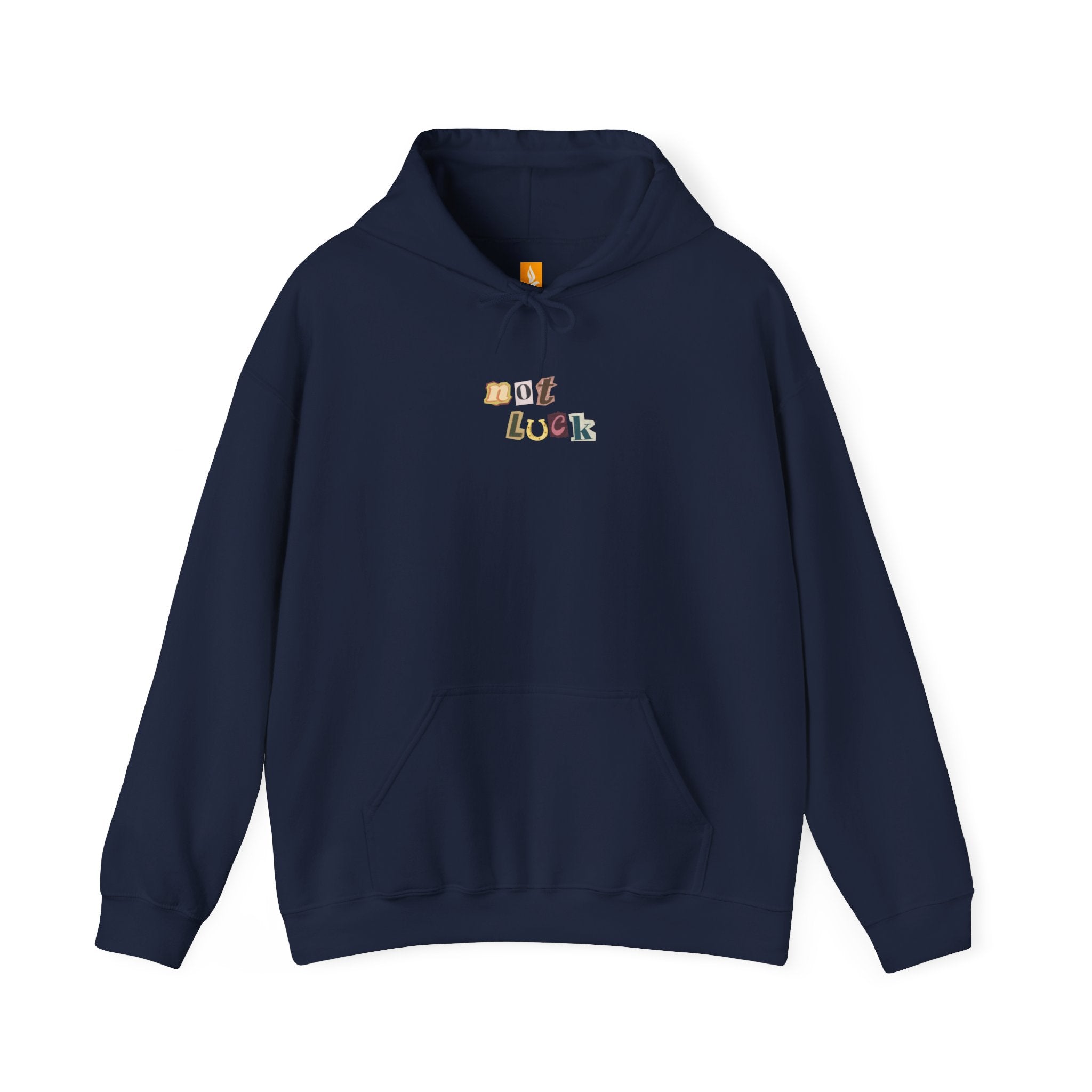 Not Luck Just God Hoodie - Faith & Flame - Books and Gifts - Printify - 