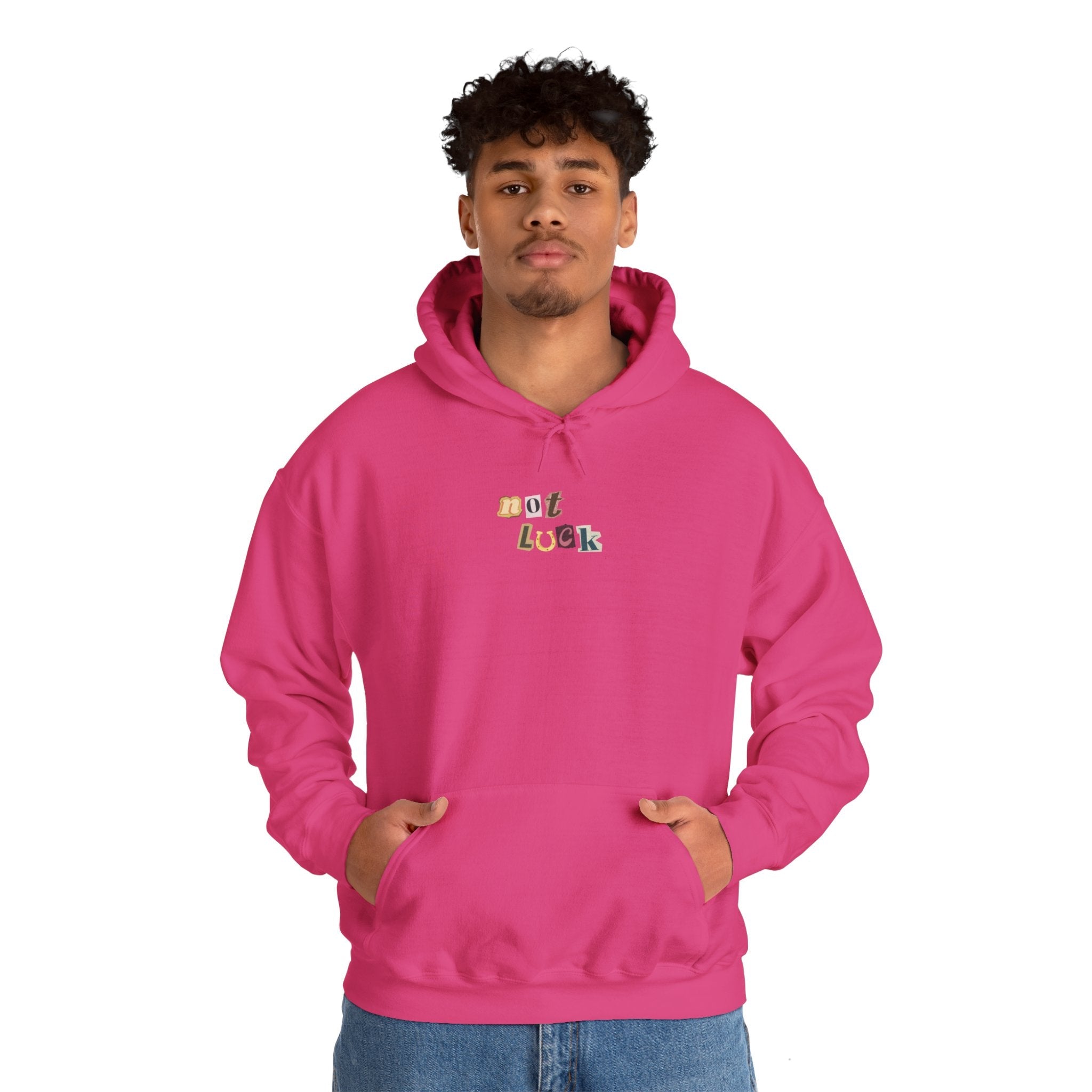 Not Luck Just God Hoodie - Faith & Flame - Books and Gifts - Printify - 