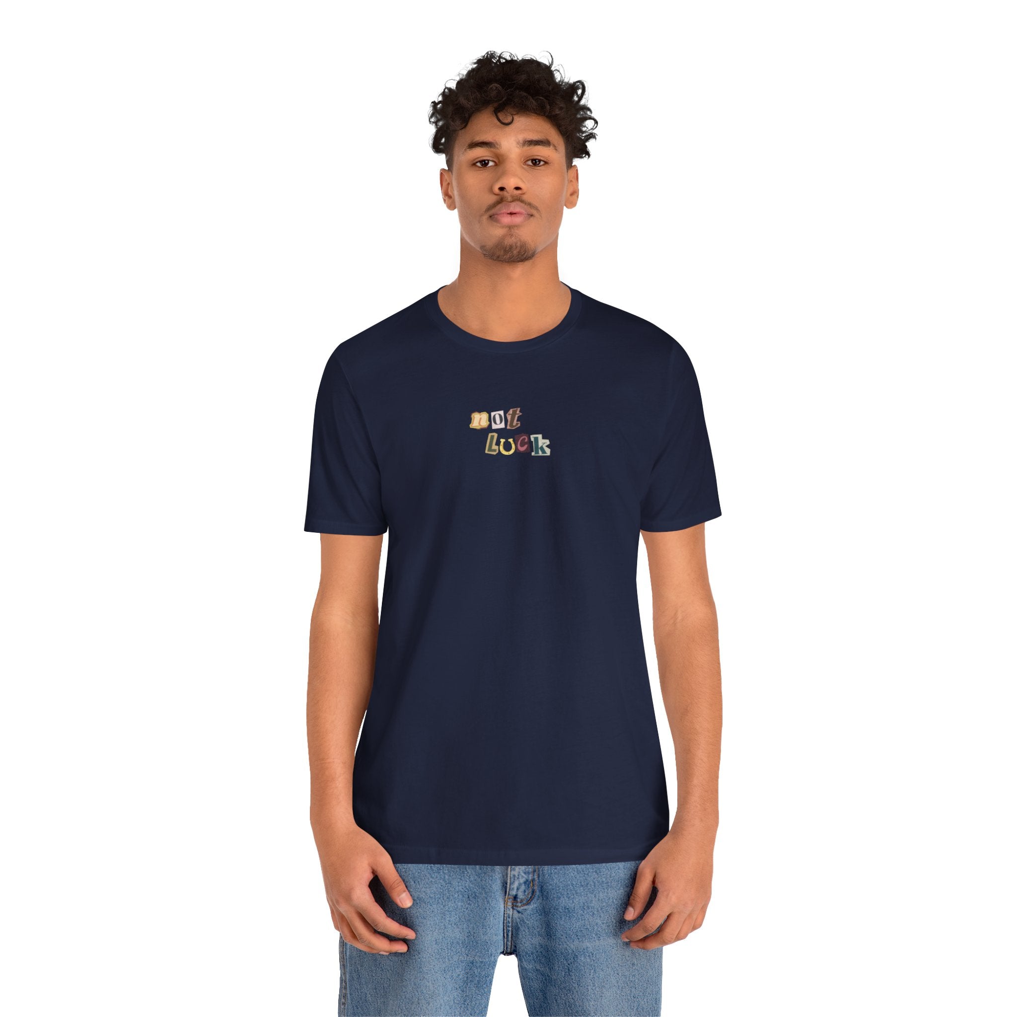 Not luck, Just God T-shirt - Faith & Flame - Books and Gifts - Printify - 