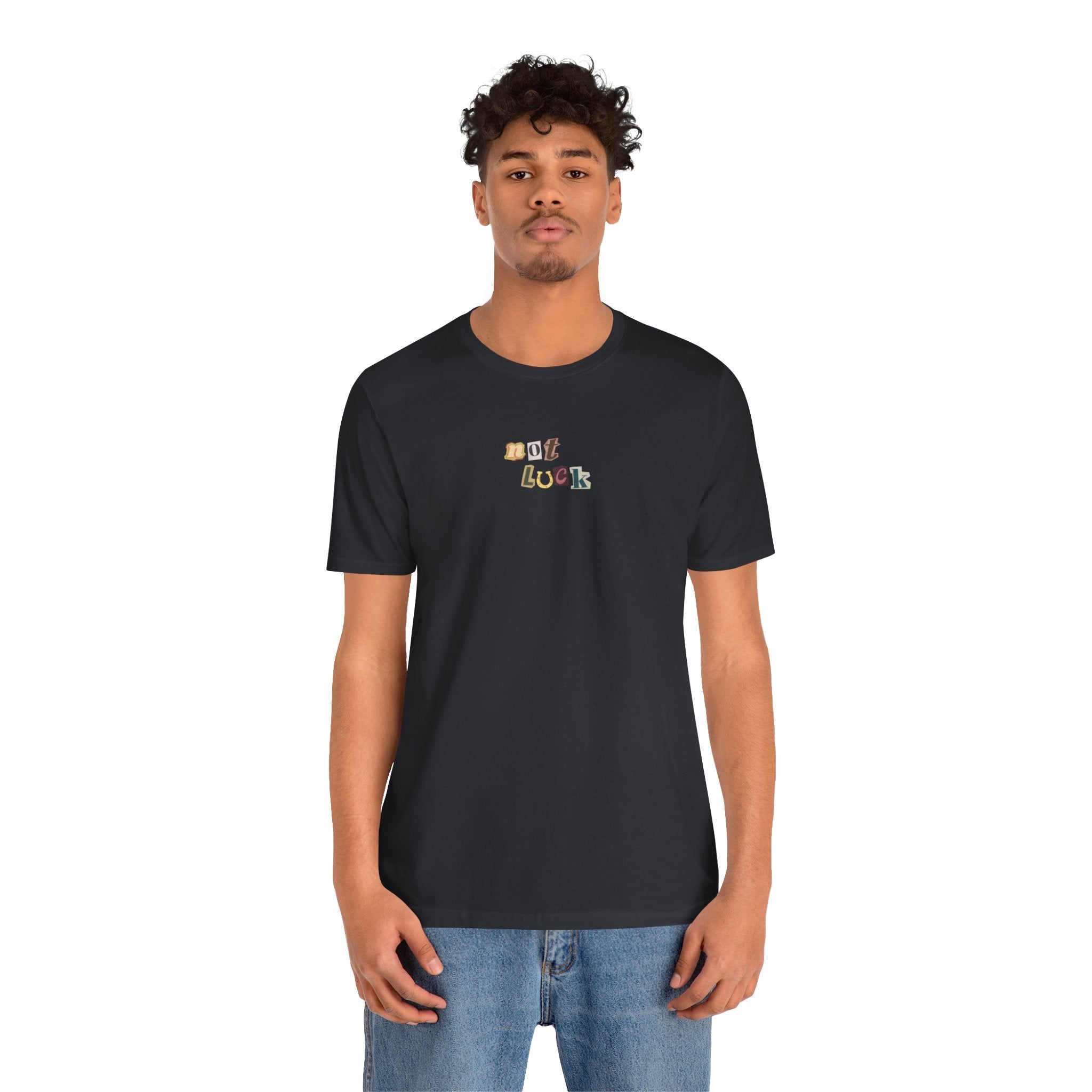 Not luck, Just God T-shirt - Faith & Flame - Books and Gifts - Printify - 