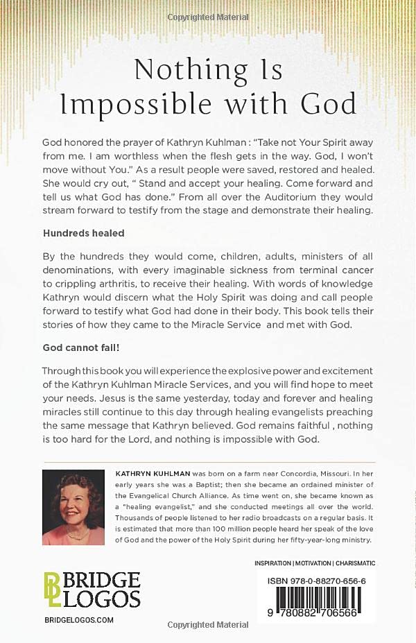 Nothing Is Impossible With God - May 1992 - Faith & Flame - Books and Gifts - Bridge Logos - 9780882706566