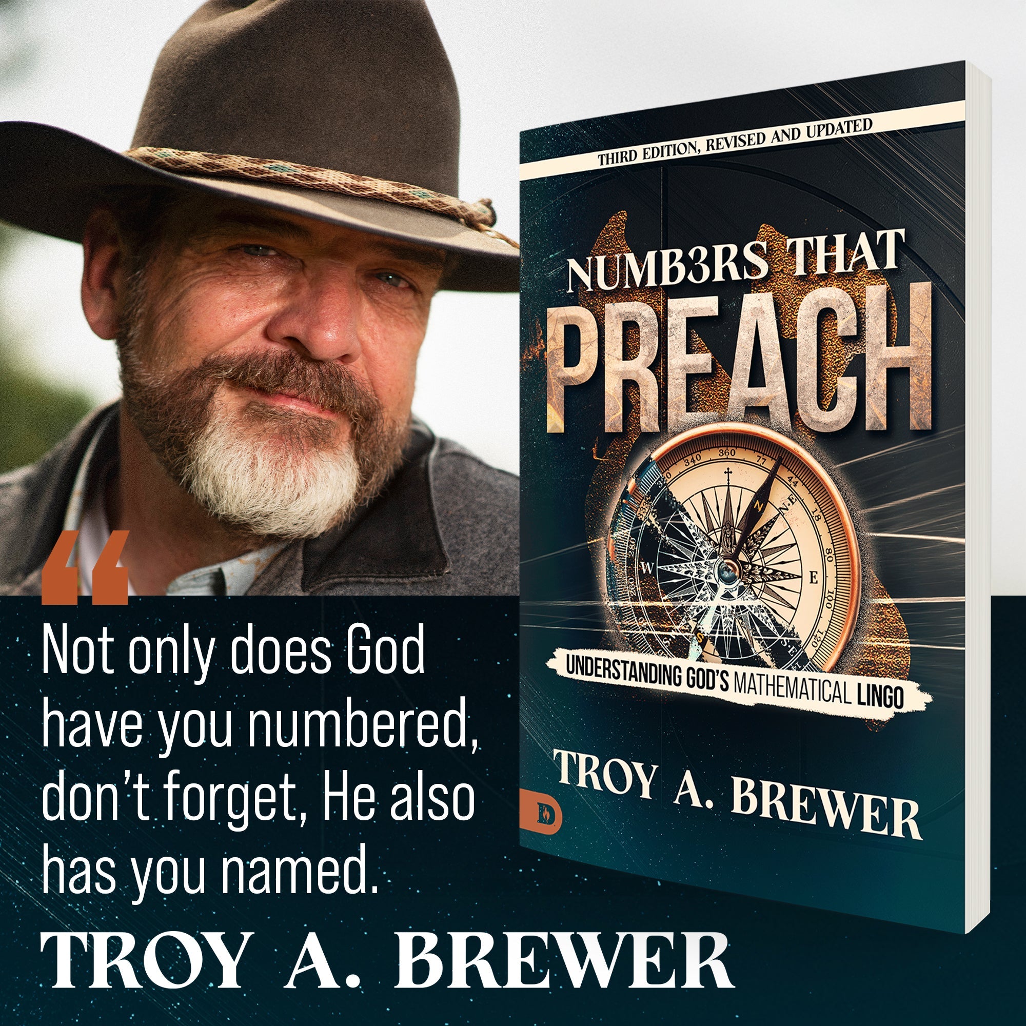 Numbers That Preach, Third Edition, Revised and Updated: Understanding God's Mathematical Lingo – January 6, 2026 - Faith & Flame - Books and Gifts - Nori Media Group - 9798881505431