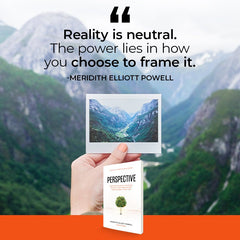 Perspective: Reframe Negative Thinking, Reignite Your Motivation, and Reinvent Your Life Paperback – June 30, 2025 - Faith & Flame - Books and Gifts - Sound Wisdom - 9781640955813