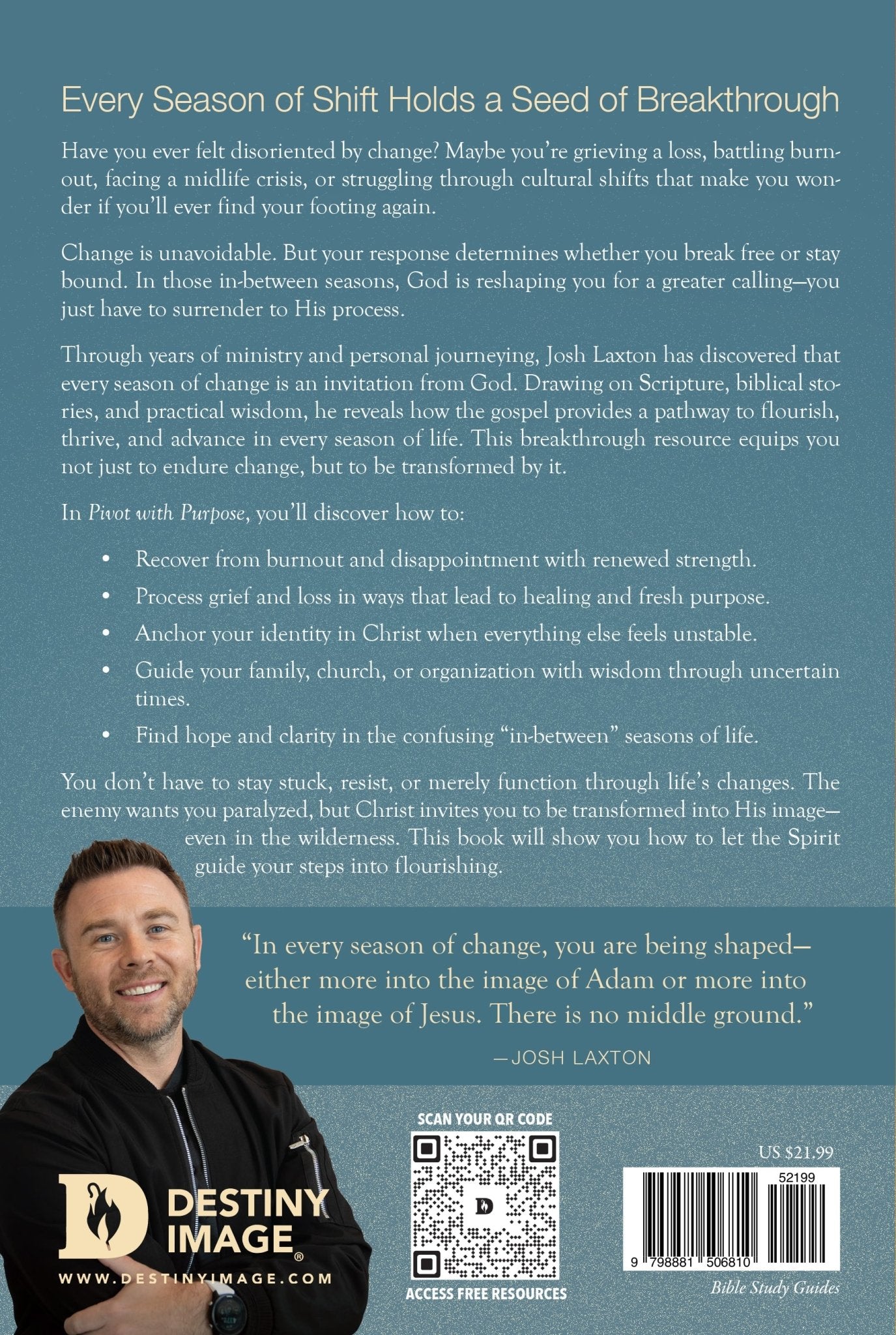 Pivot with Purpose: Your 52 - Week Practical Guide to Flourish, Thrive, and Advance in Seasons of Change – May 5, 2026 - Faith & Flame - Books and Gifts - Destiny Image - 9798881506810