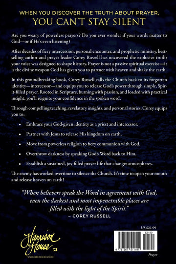 Power of the Spoken Word: Why Our Prayers Matter to God Paperback – October 7, 2025 - Faith & Flame - Books and Gifts - Harrison House - 9781667511191