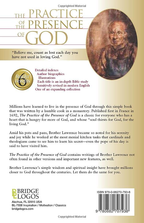 Practice Of The Presence Of God (Updated) - February 2000 - Faith & Flame - Books and Gifts - Bridge Logos - 9780882707938