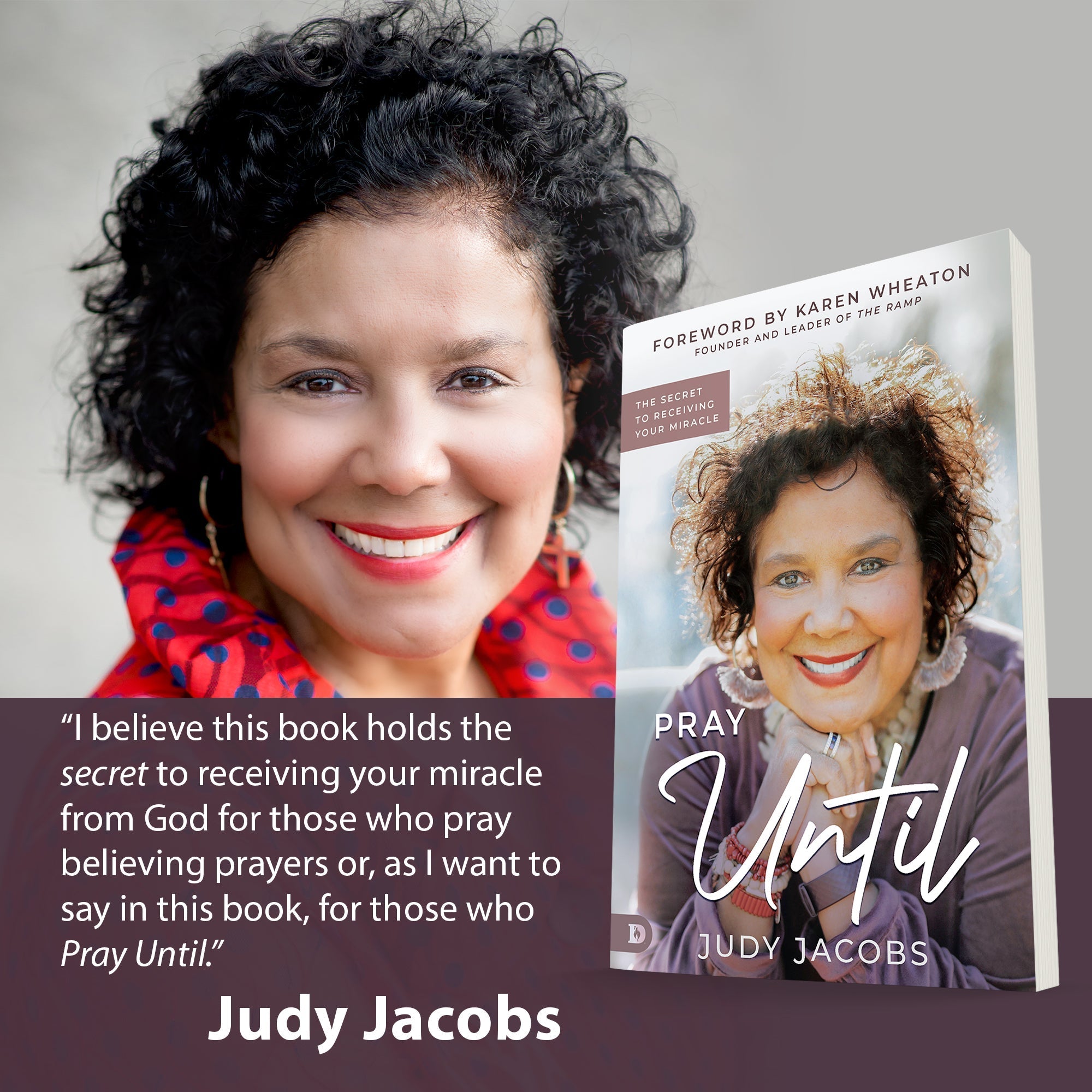 Pray Until: The Secret to Receiving Your Miracle Paperback – November 15, 2022 - Faith & Flame - Books and Gifts - Destiny Image - 9780768463095