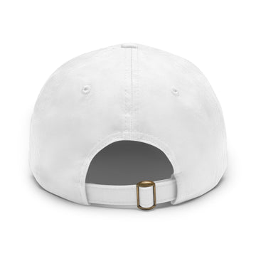 Praying Patriot Dad Hat with Leather Patch - Faith & Flame - Books and Gifts - Printify - 