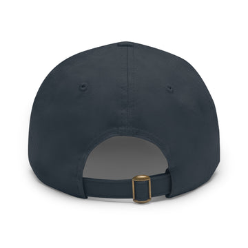 Praying Patriot Dad Hat with Leather Patch - Faith & Flame - Books and Gifts - Printify - 