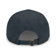 Praying Patriot Dad Hat with Leather Patch - Faith & Flame - Books and Gifts - Printify - 