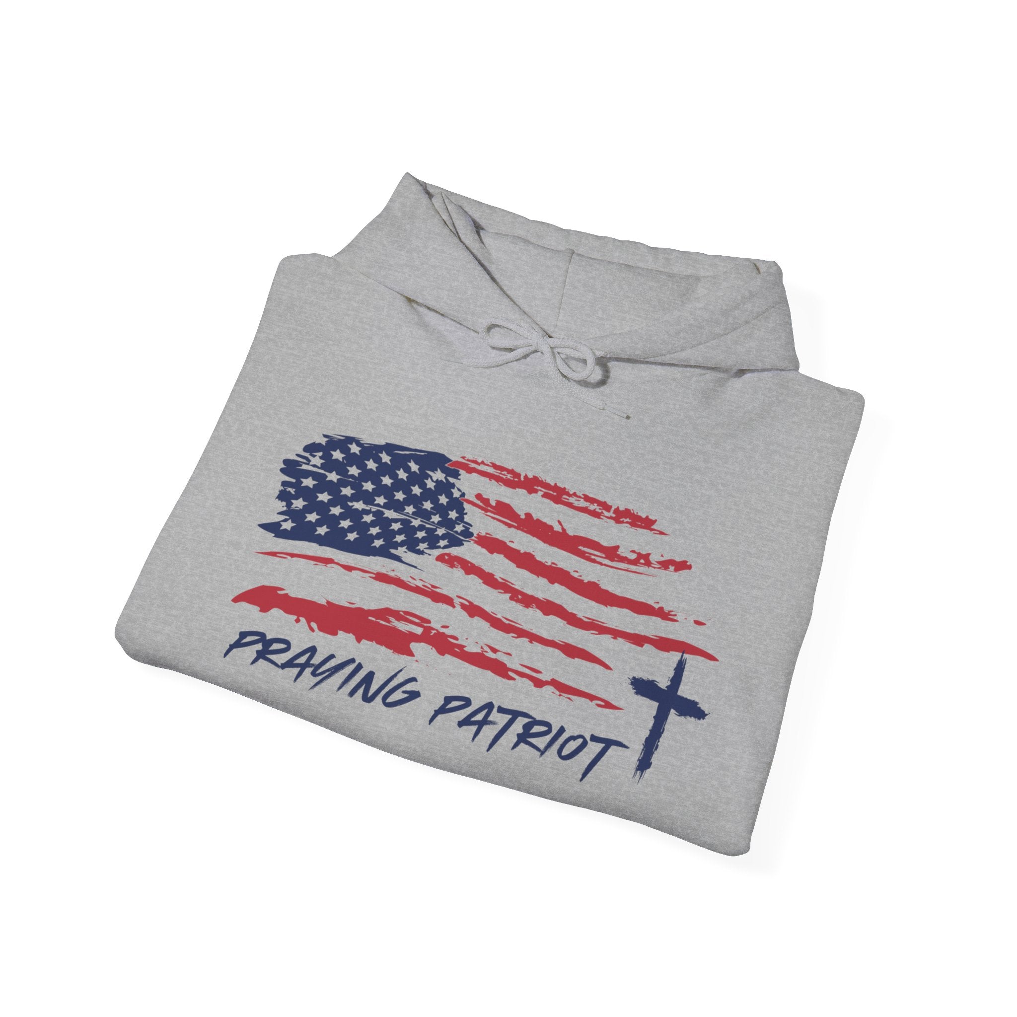 Praying Patriot Hoodie - Faith & Flame - Books and Gifts - Faith and Flame - 