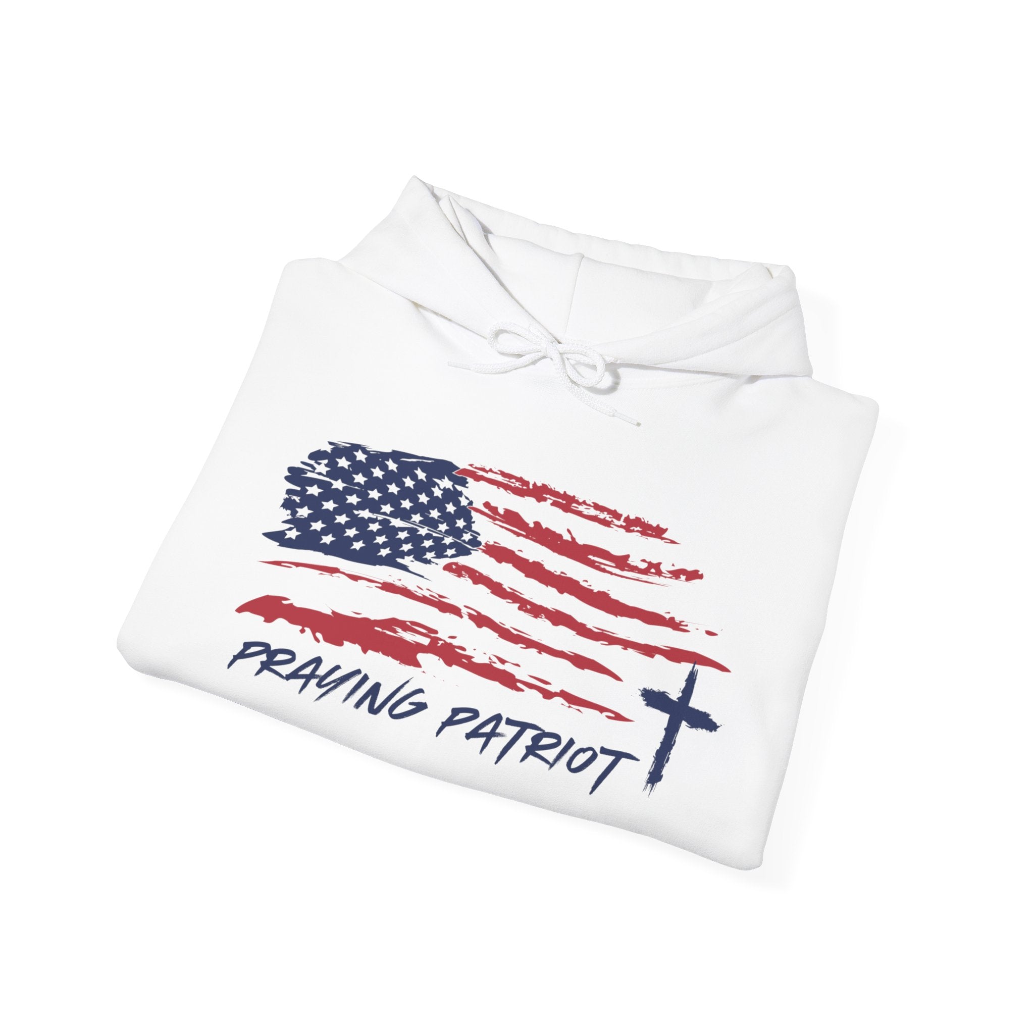 Praying Patriot Hoodie - Faith & Flame - Books and Gifts - Faith and Flame - 