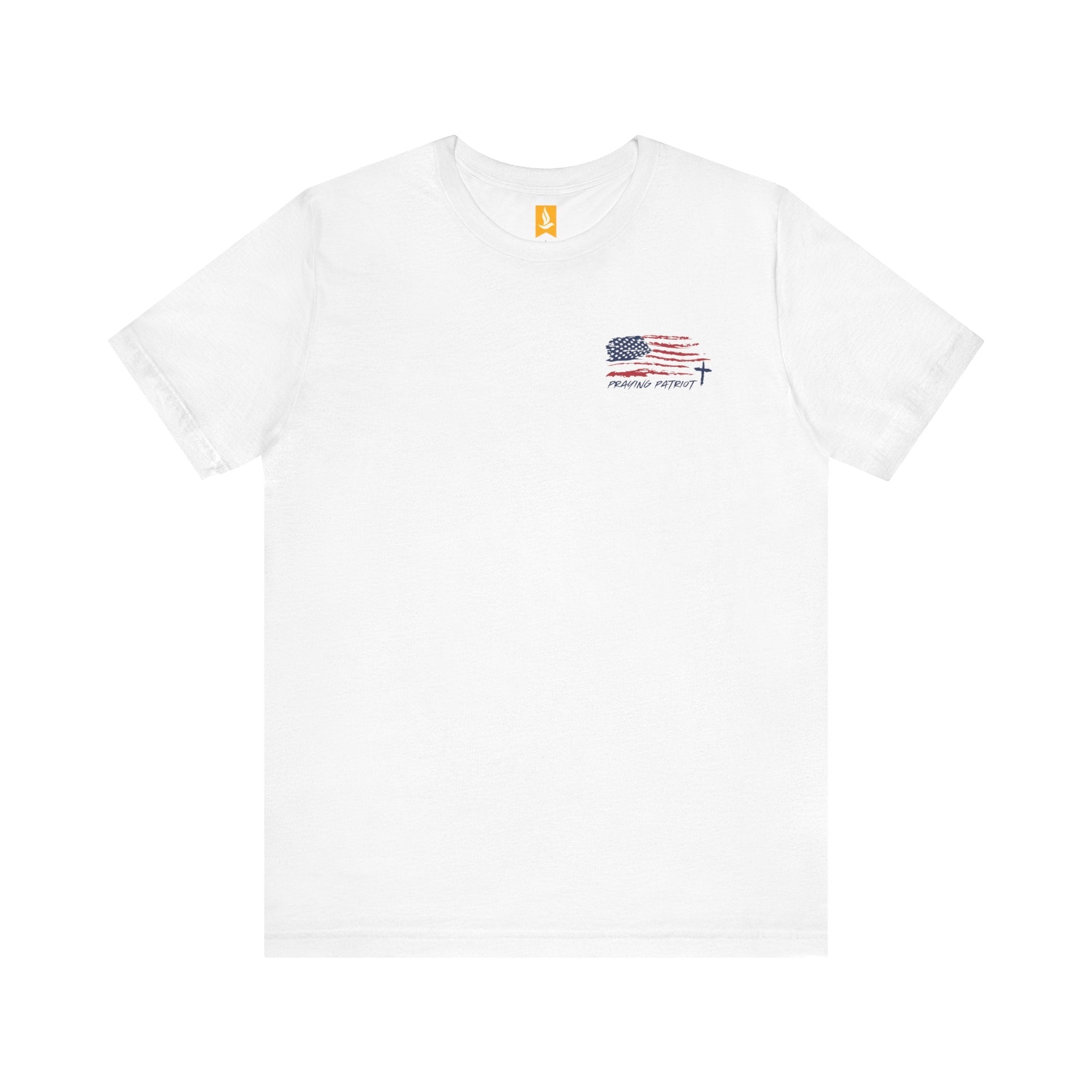 Praying Patriot T - shirt - Faith & Flame - Books and Gifts - Printify - 