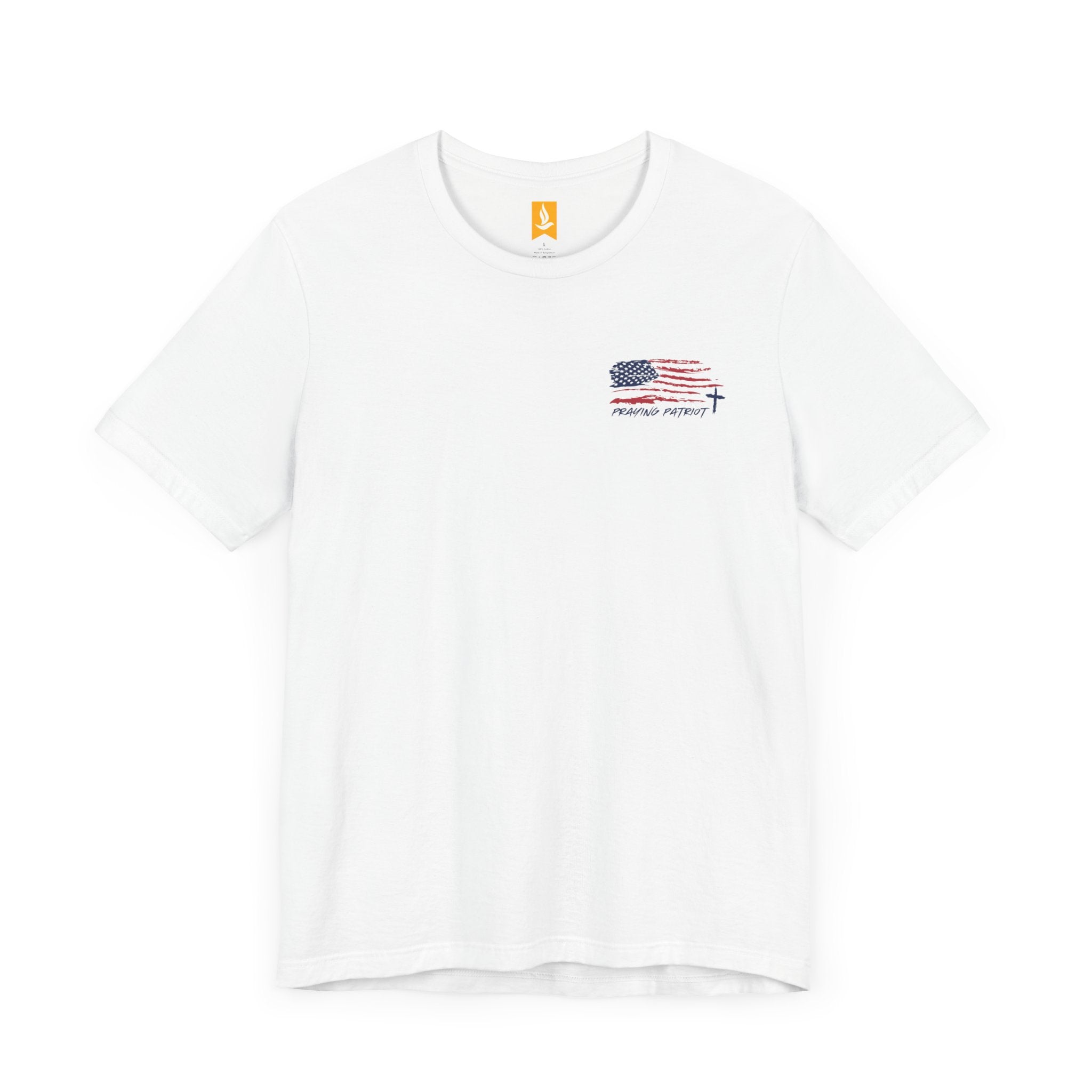 Praying Patriot T - shirt - Faith & Flame - Books and Gifts - Printify - 