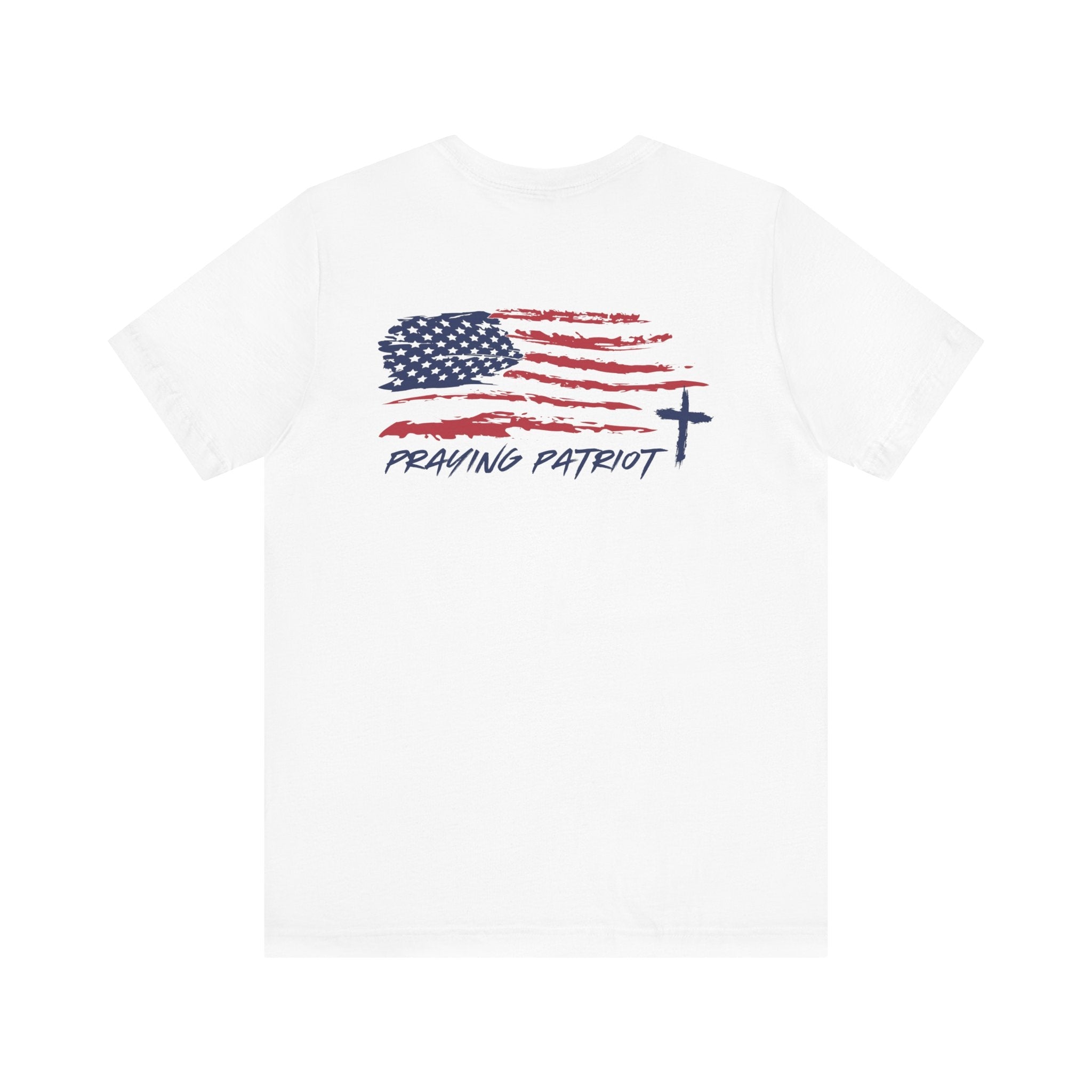 Praying Patriot T - shirt - Faith & Flame - Books and Gifts - Printify - 