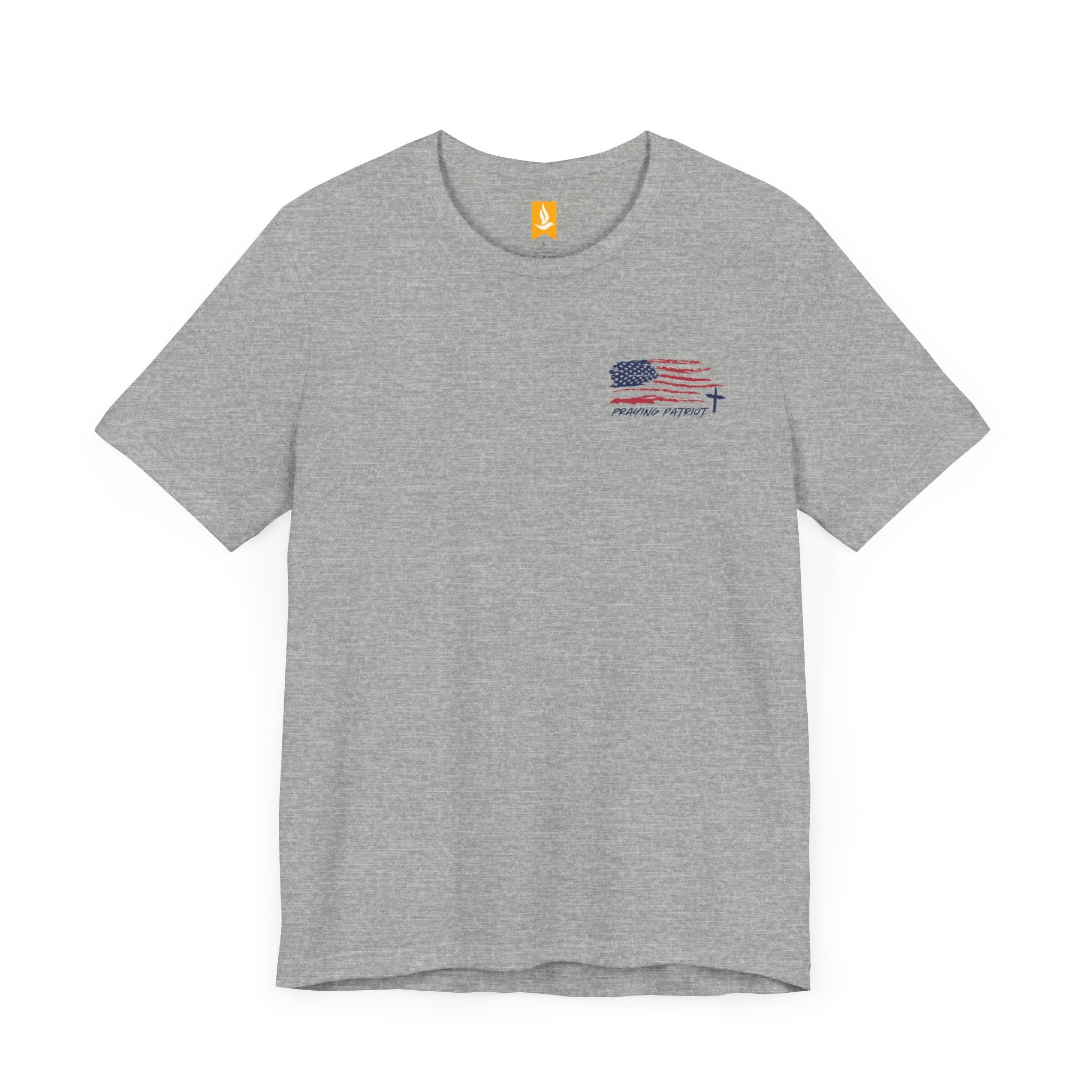 Praying Patriot T - shirt - Faith & Flame - Books and Gifts - Printify - 