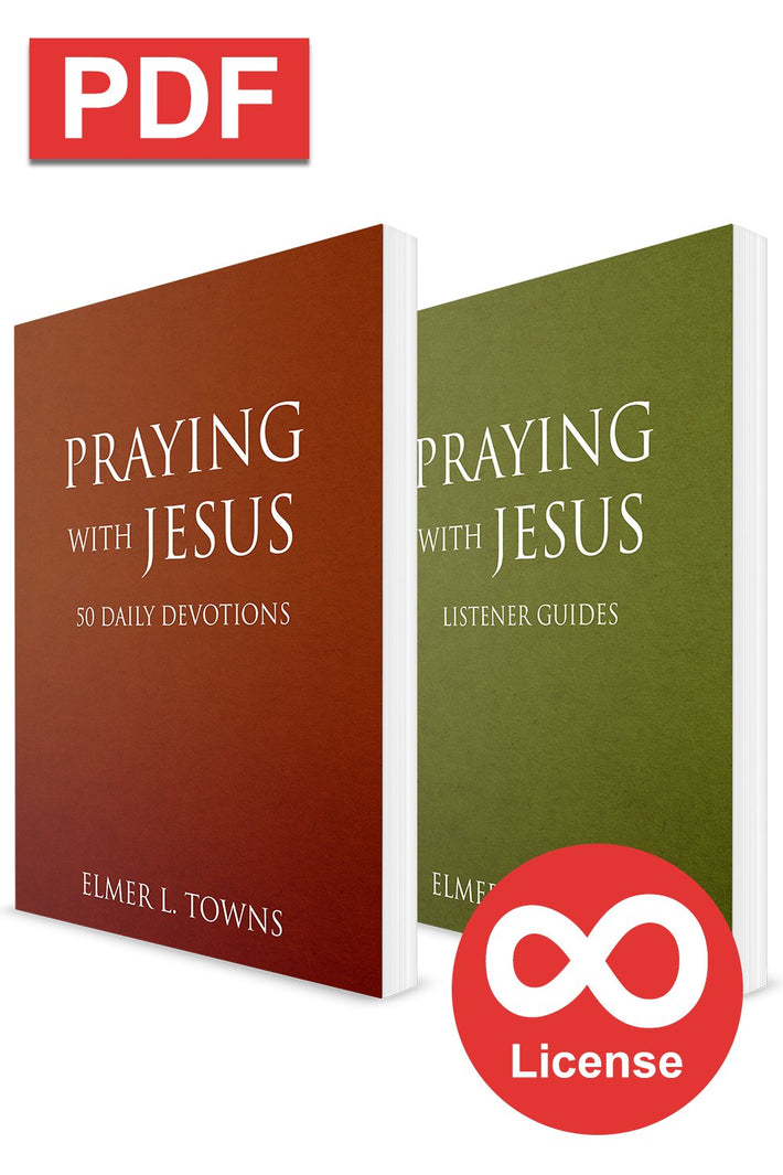 Praying with Jesus Congregation Bundle (Unlimited License) (Digital Download) - Faith & Flame - Books and Gifts - Destiny Image - PWJUNL