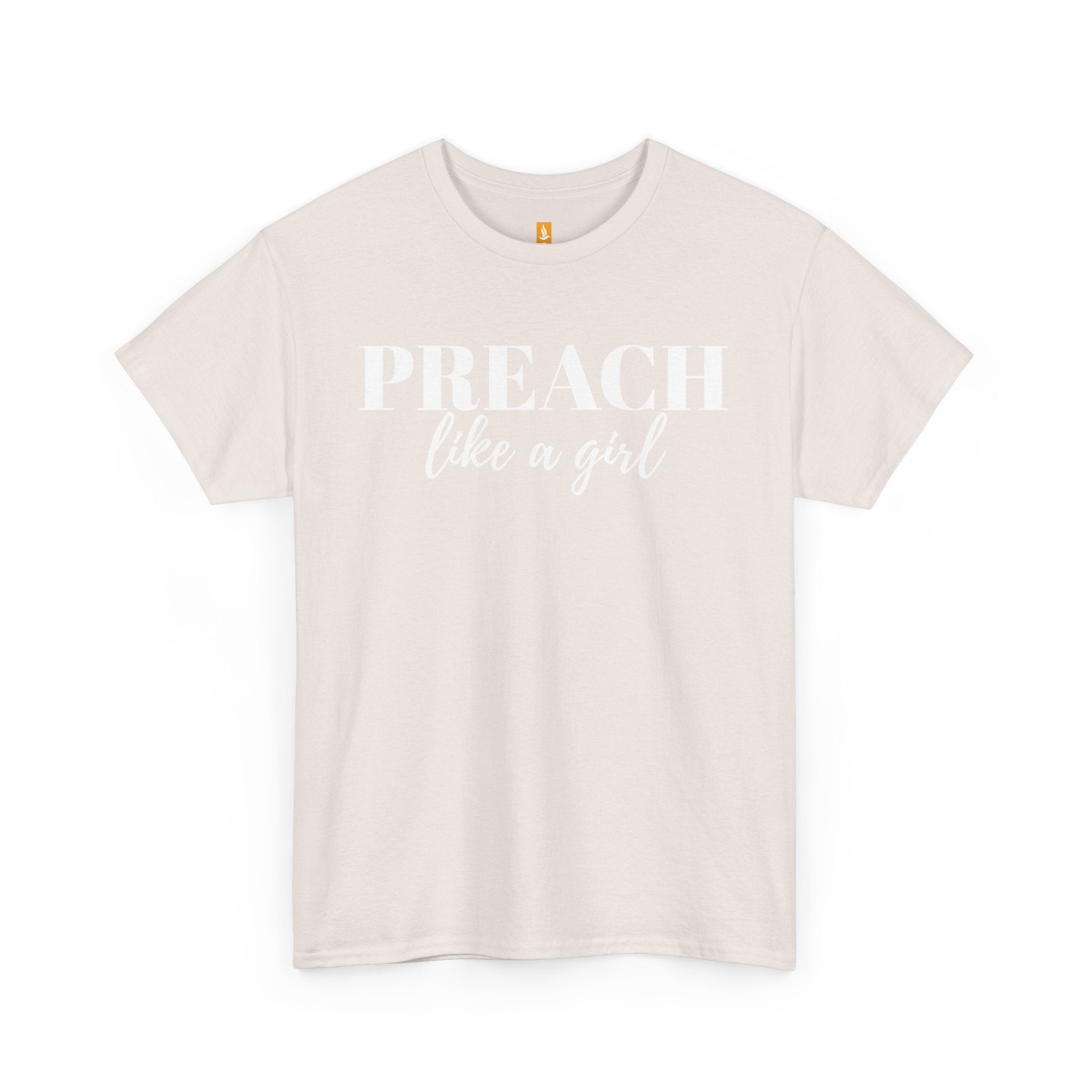 Preach Like a Girl T-shirt - Faith & Flame - Books and Gifts - Faith & Flame - 