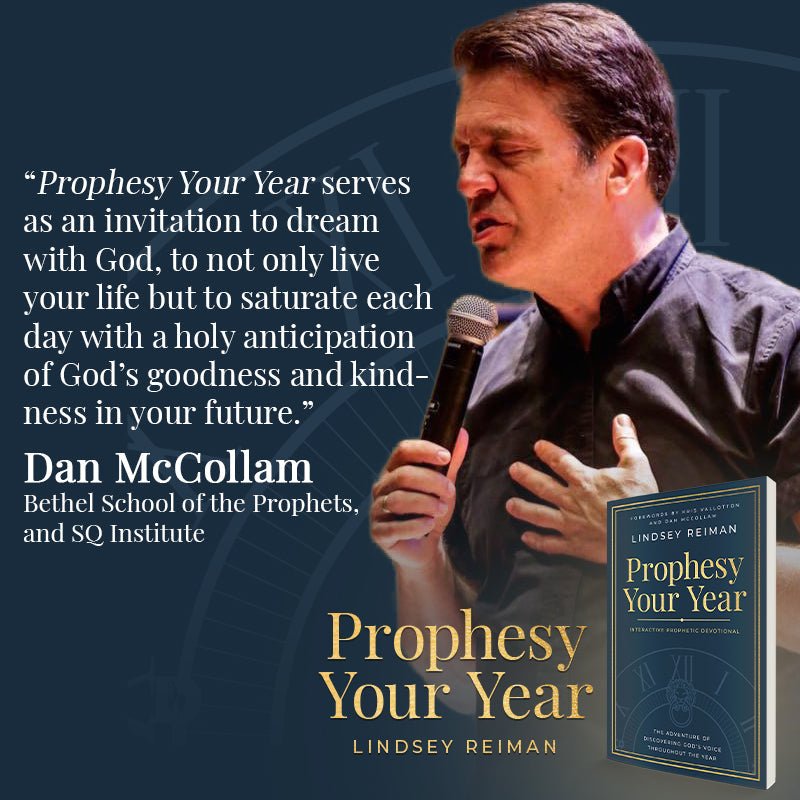 Prophesy Your Year: The Adventure of Discovering God's Voice Throughout the Year Paperback – December 3, 2024 - Faith & Flame - Books and Gifts - Destiny Image - 9780768479904