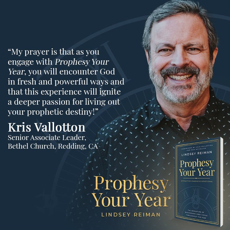 Prophesy Your Year: The Adventure of Discovering God's Voice Throughout the Year Paperback – December 3, 2024 - Faith & Flame - Books and Gifts - Destiny Image - 9780768479904