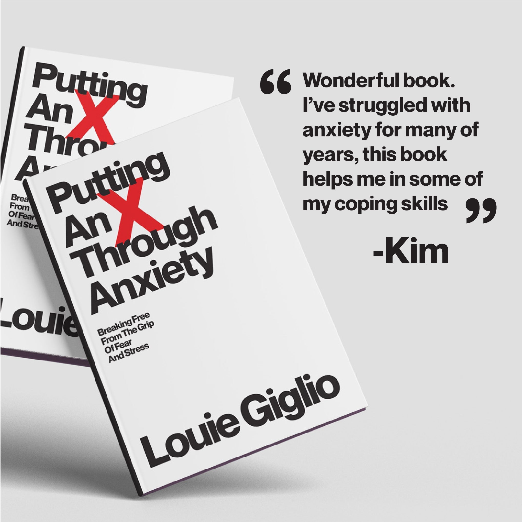 Putting an X Through Anxiety: Breaking Free from the Grip of Fear and Stress Paperback – February 21, 2023 - Faith & Flame - Books and Gifts - Passion Publishing - 9781949255195